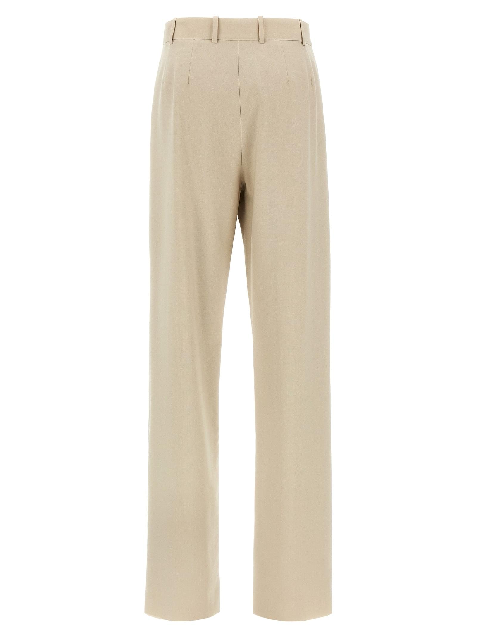 Saint Laurent Women Pleat Pants DestGlow