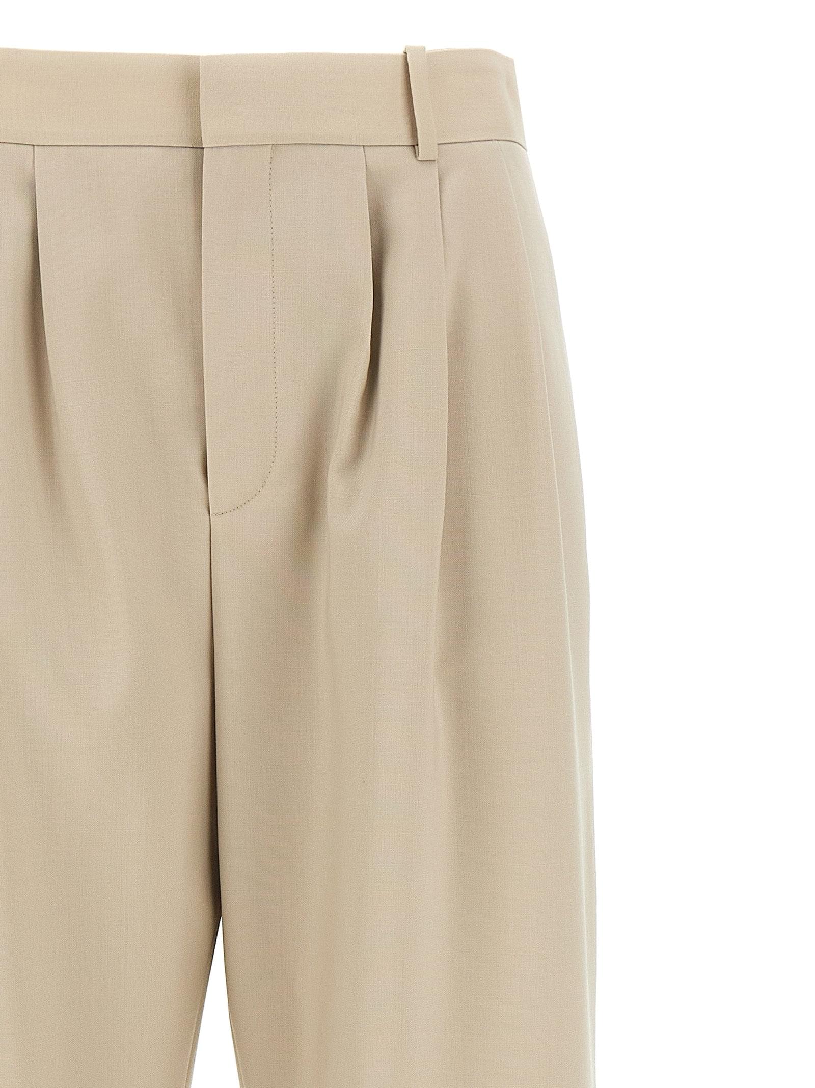 Saint Laurent Women Pleat Pants DestGlow