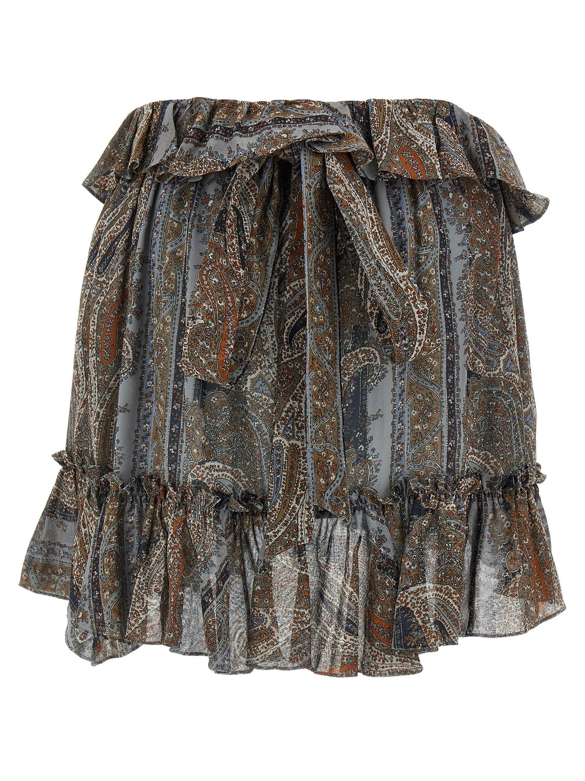 Saint Laurent Women All Over Print Skirt DestGlow