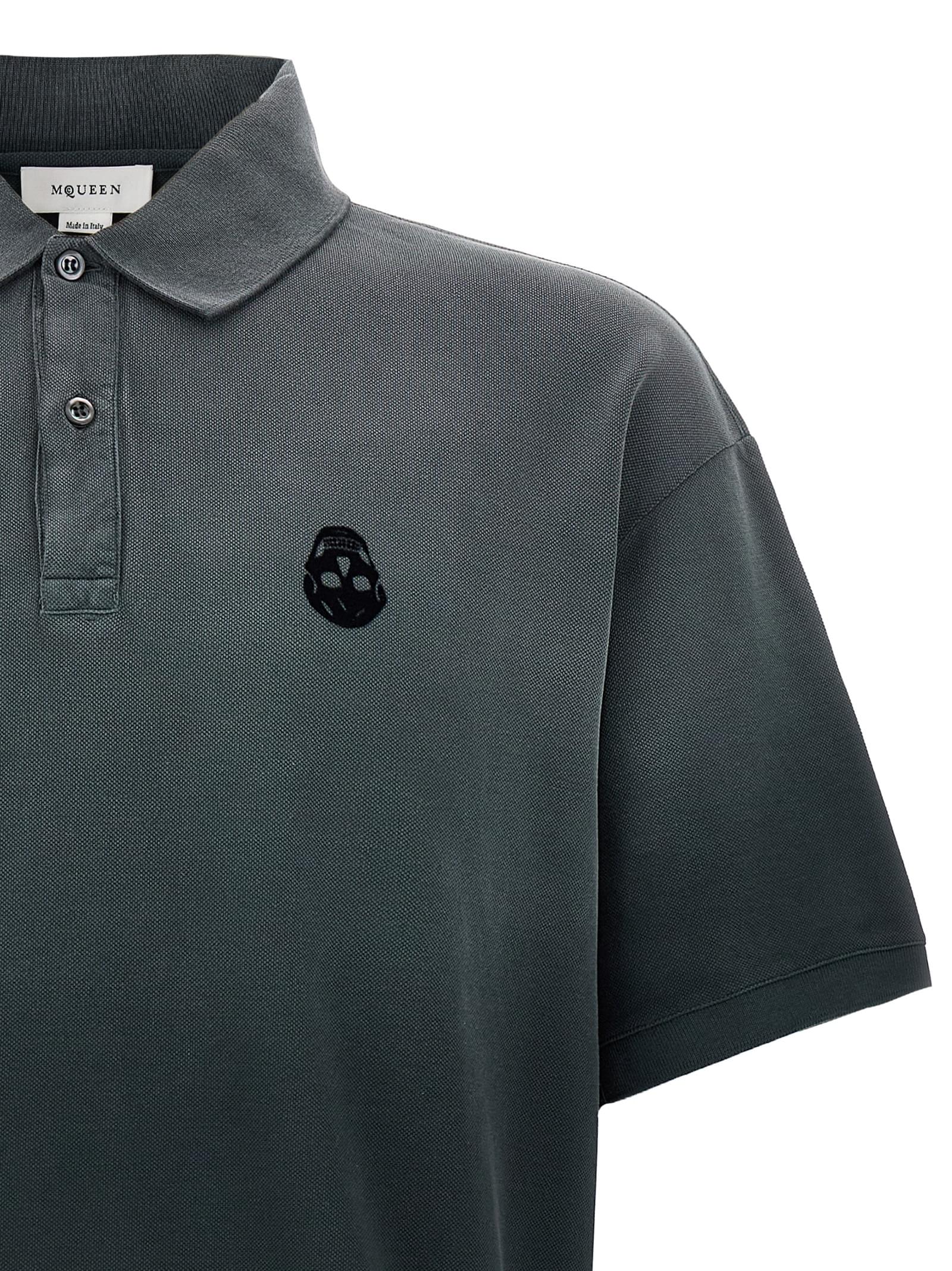 Mcqueen Men Polo Skull DestGlow