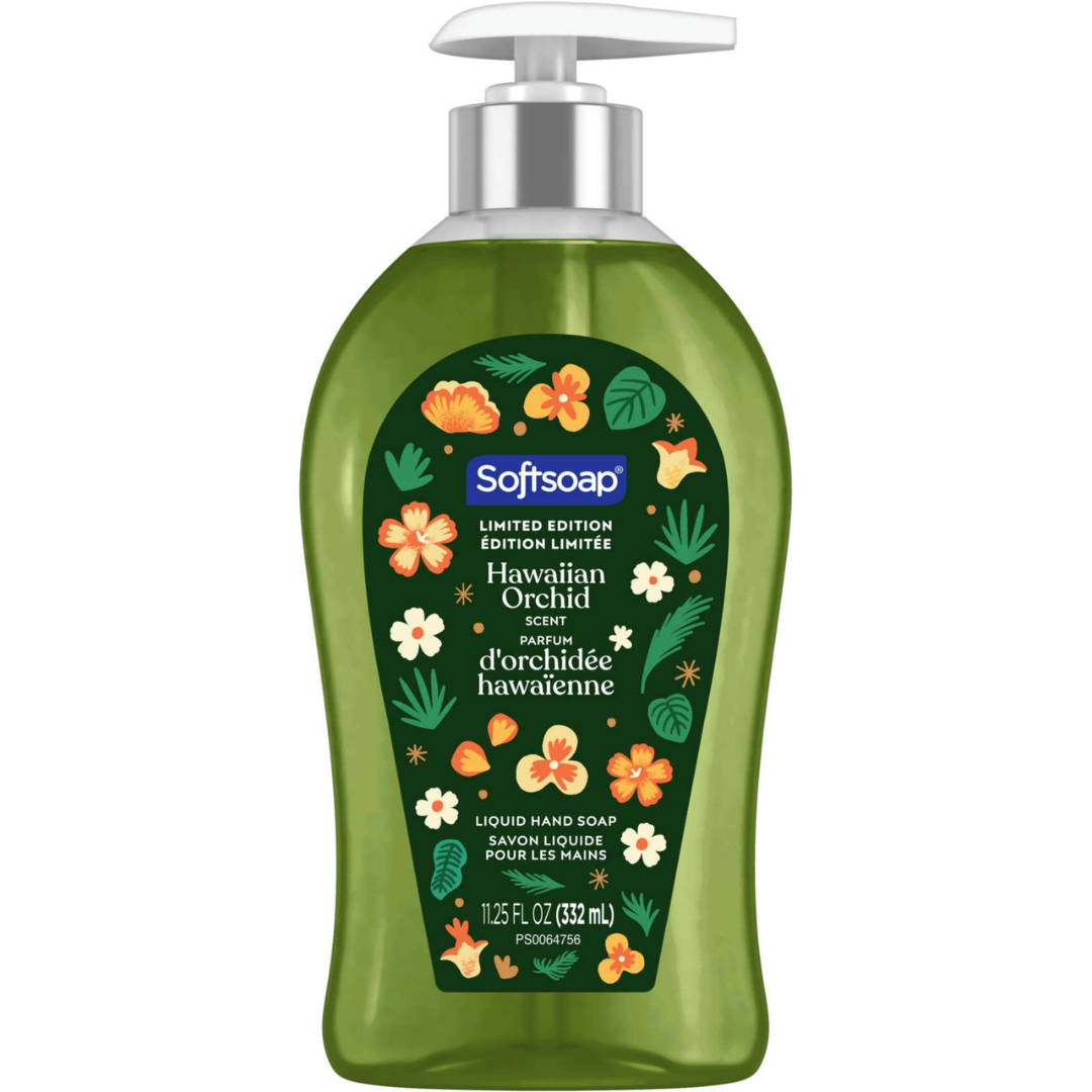 Softsoap Limited Edition Hawaiian Orchid Liquid Hand Soap (11.25oz) DestGlow