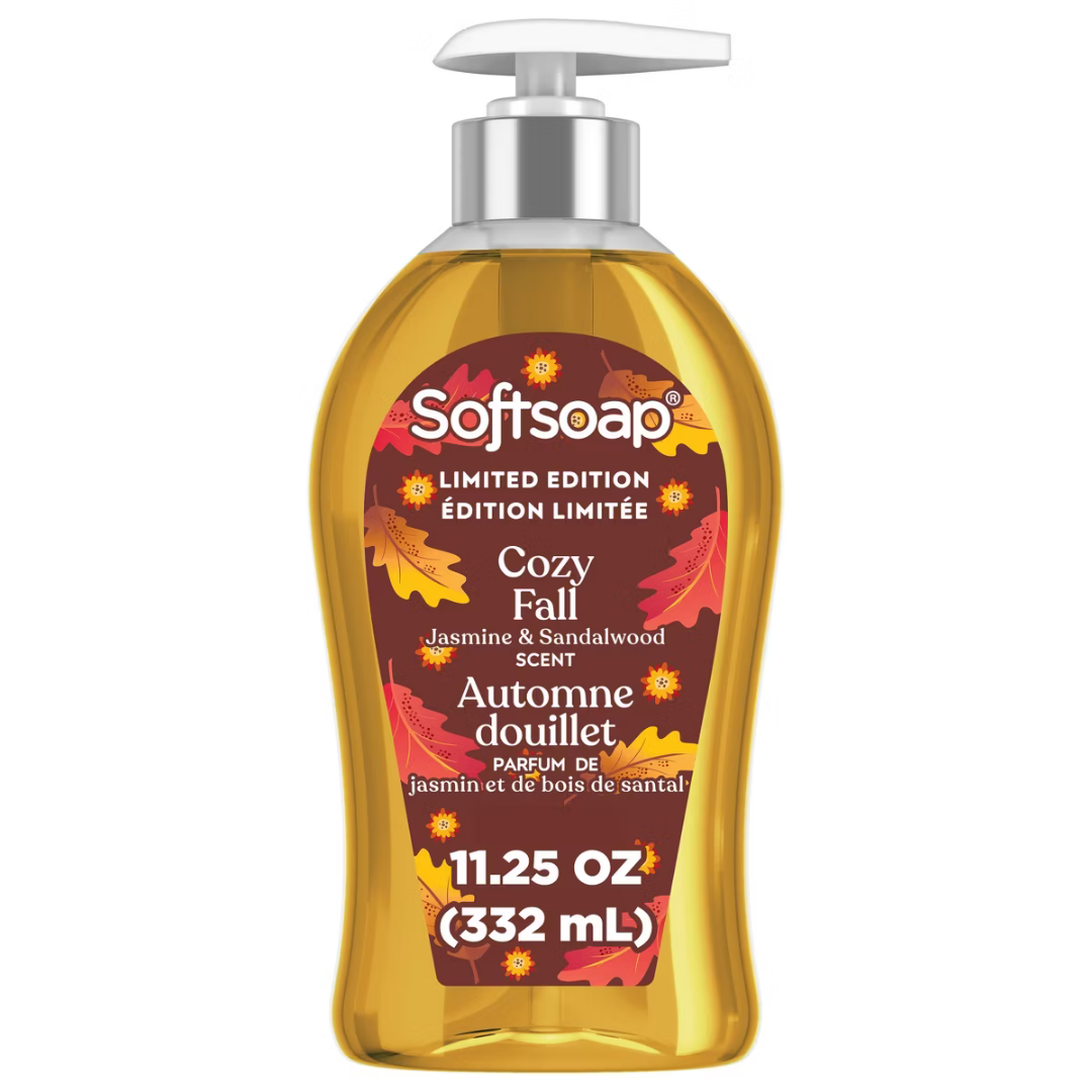 Softsoap Limited Edition Cozy Fall Jasmine & Sandalwood (11.25oz) DestGlow