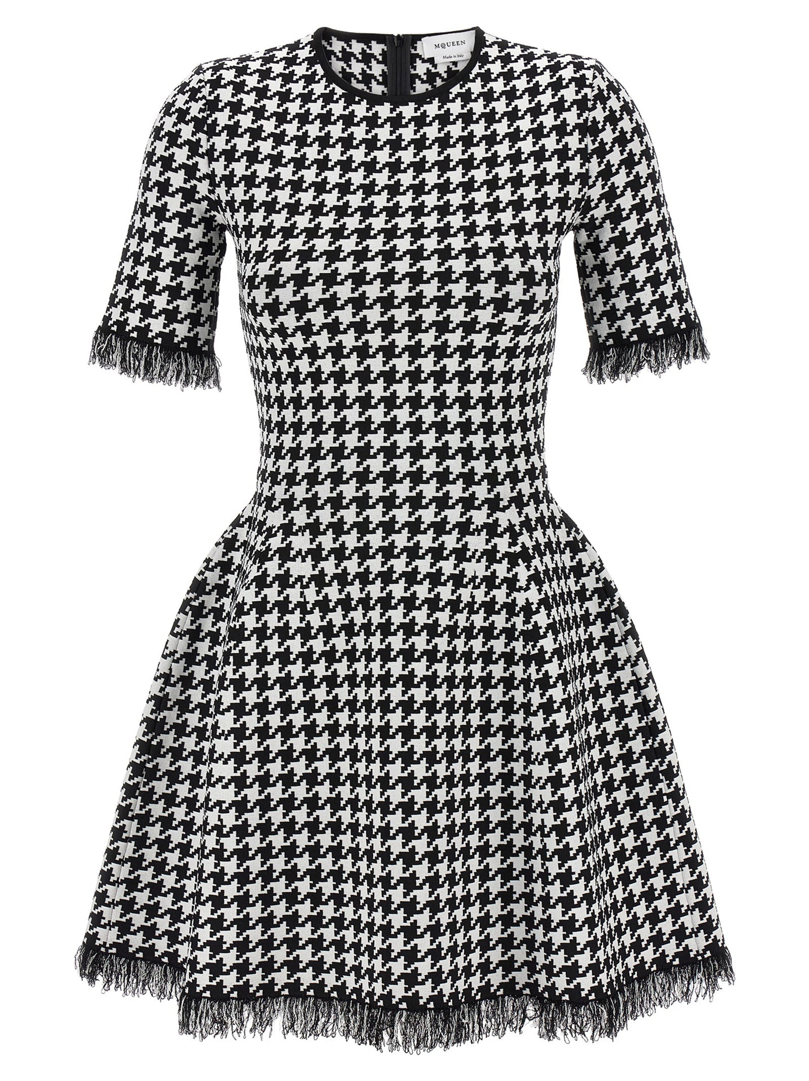Mcqueen Women Houndstooth Dress by Luosophy