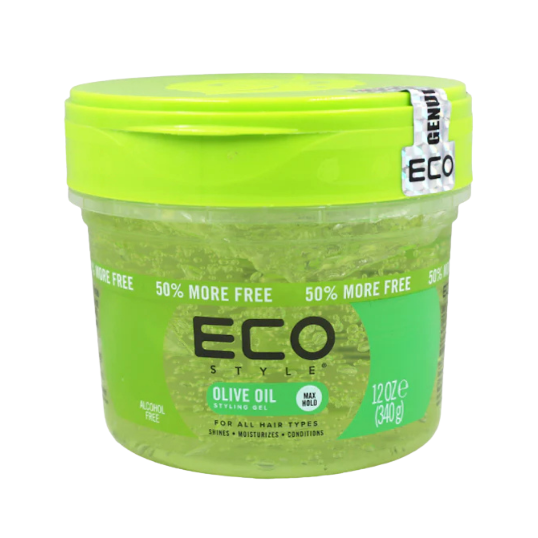 Eco Style Olive Oil Styling Gel Max Hold (12oz) by Farmacias Savia