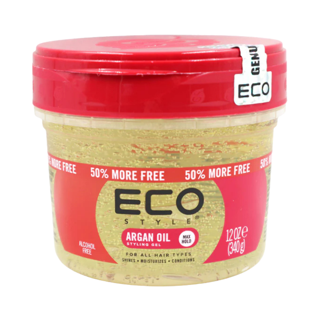Eco Style Argan Oil Styling Gel Max Hold (12oz) DestGlow