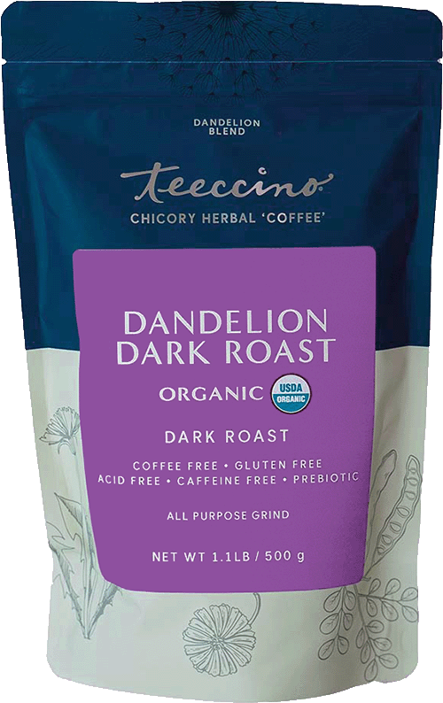 Dandelion Dark Roast Herbal Coffee DestGlow