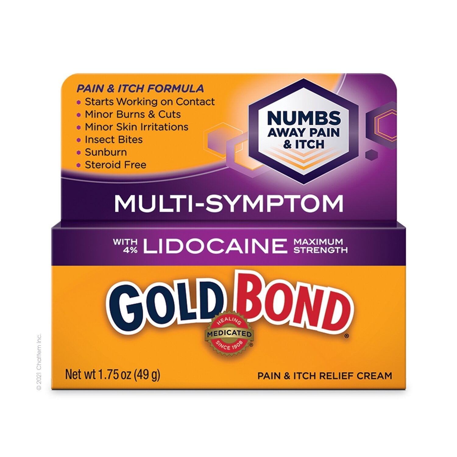 Gold Bond Pain And Itch Relief Cream With Lidocaine -1.75 Oz by Pasteur Pharmacy