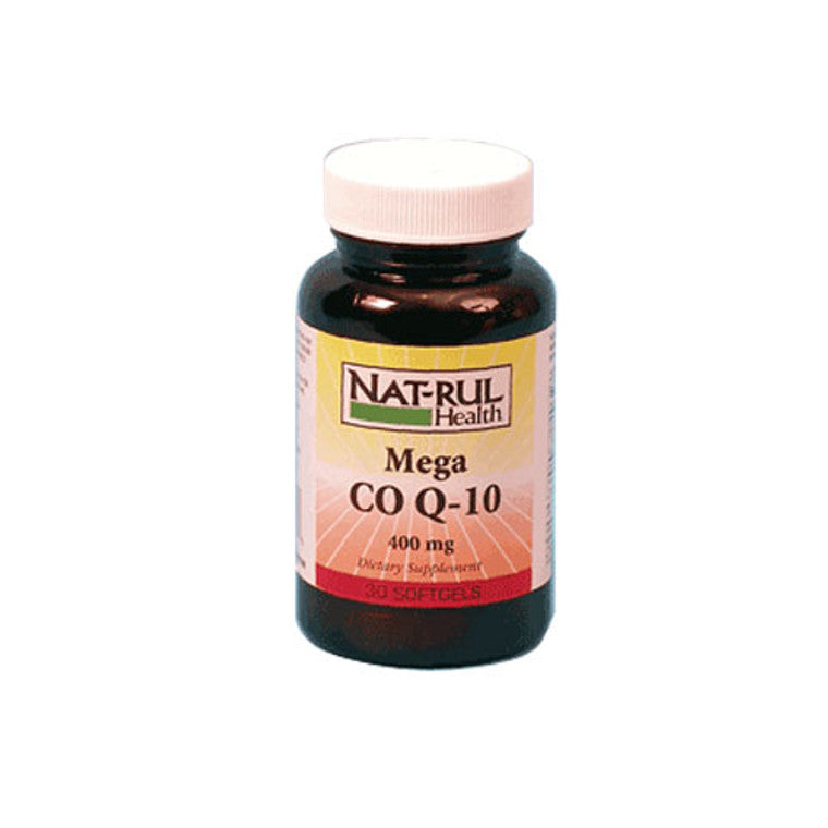 Natrul Health Mega Co-Enzyme Q-10 400 Mg Soft Gels by Pasteur Pharmacy