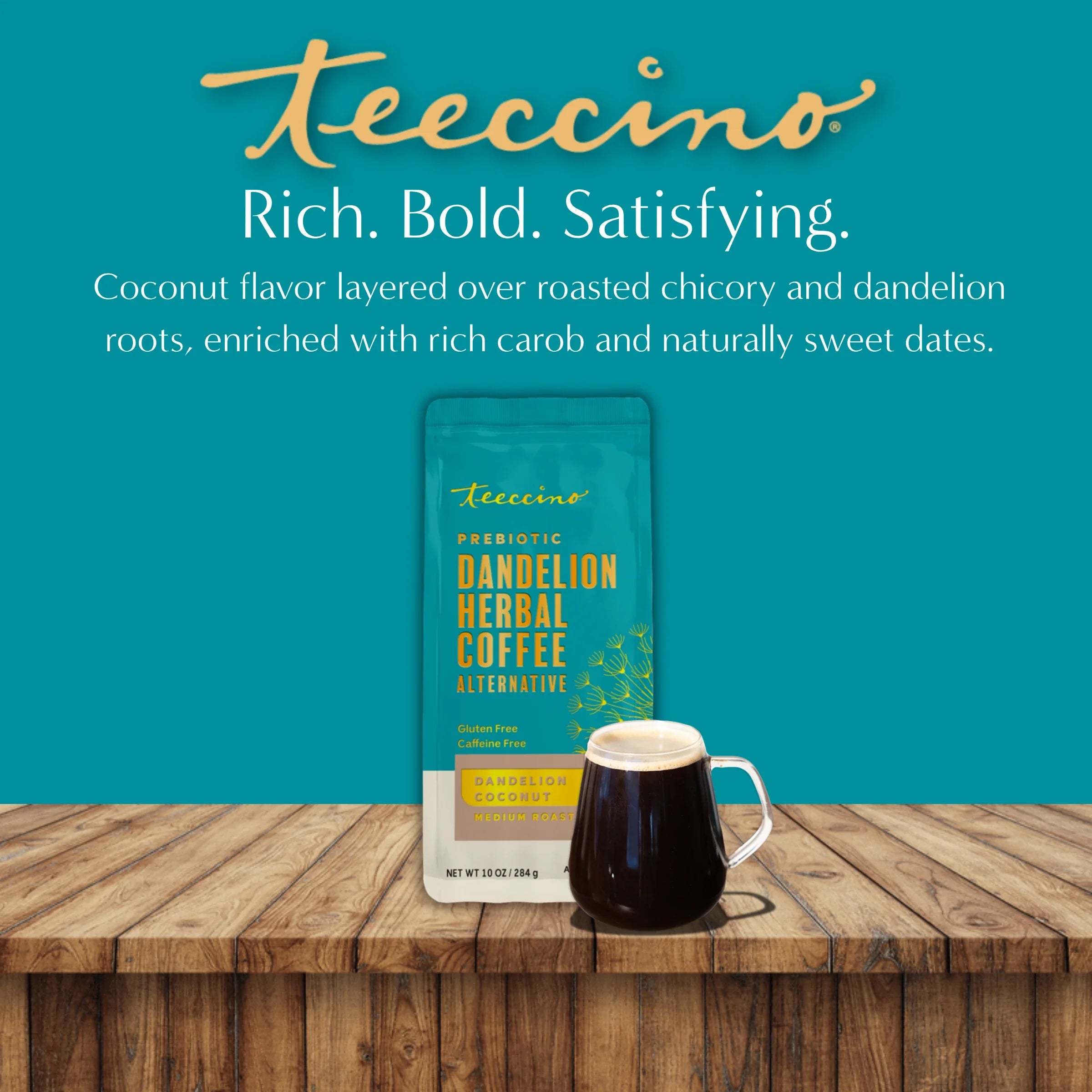 Dandelion Coconut Herbal Coffee DestGlow