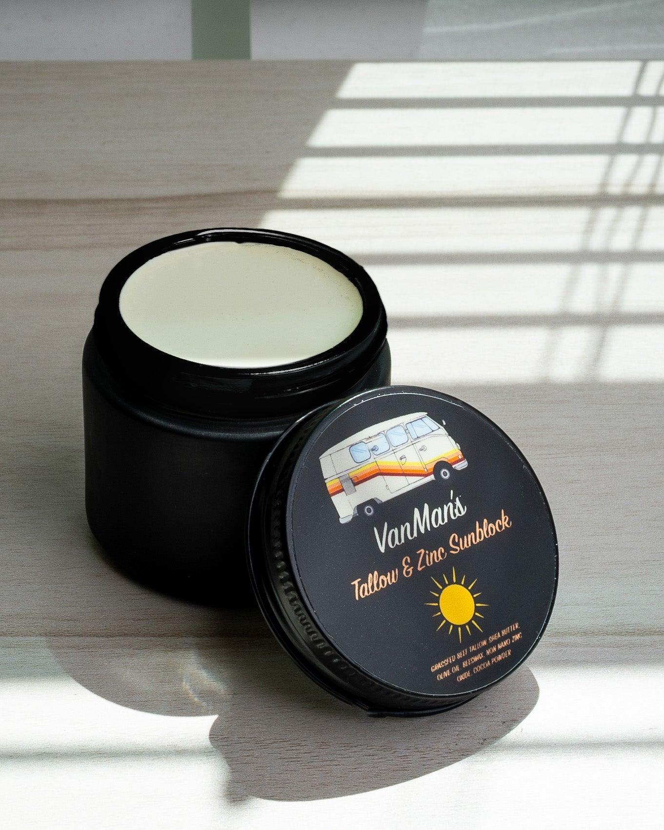 VanMan’s Tallow & Zinc SunBlock - 2 oz DestGlow