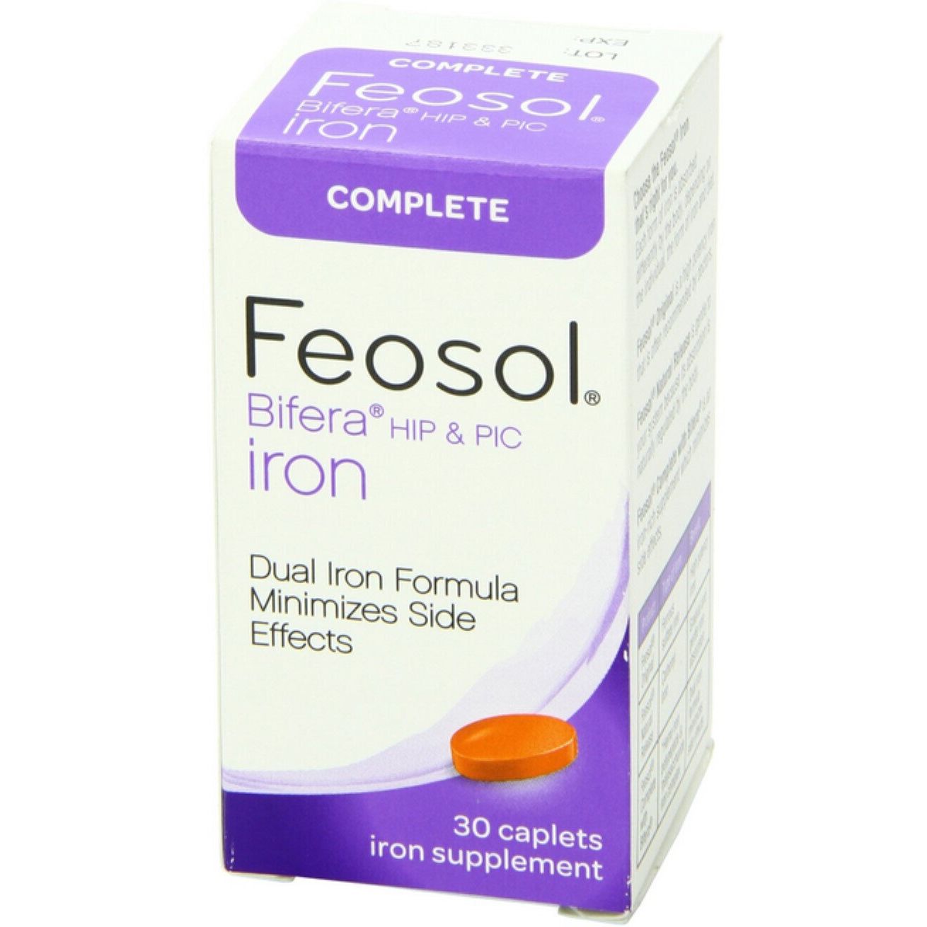 Feosol Complete Iron Supplement Caplets 30ct - DestGlow