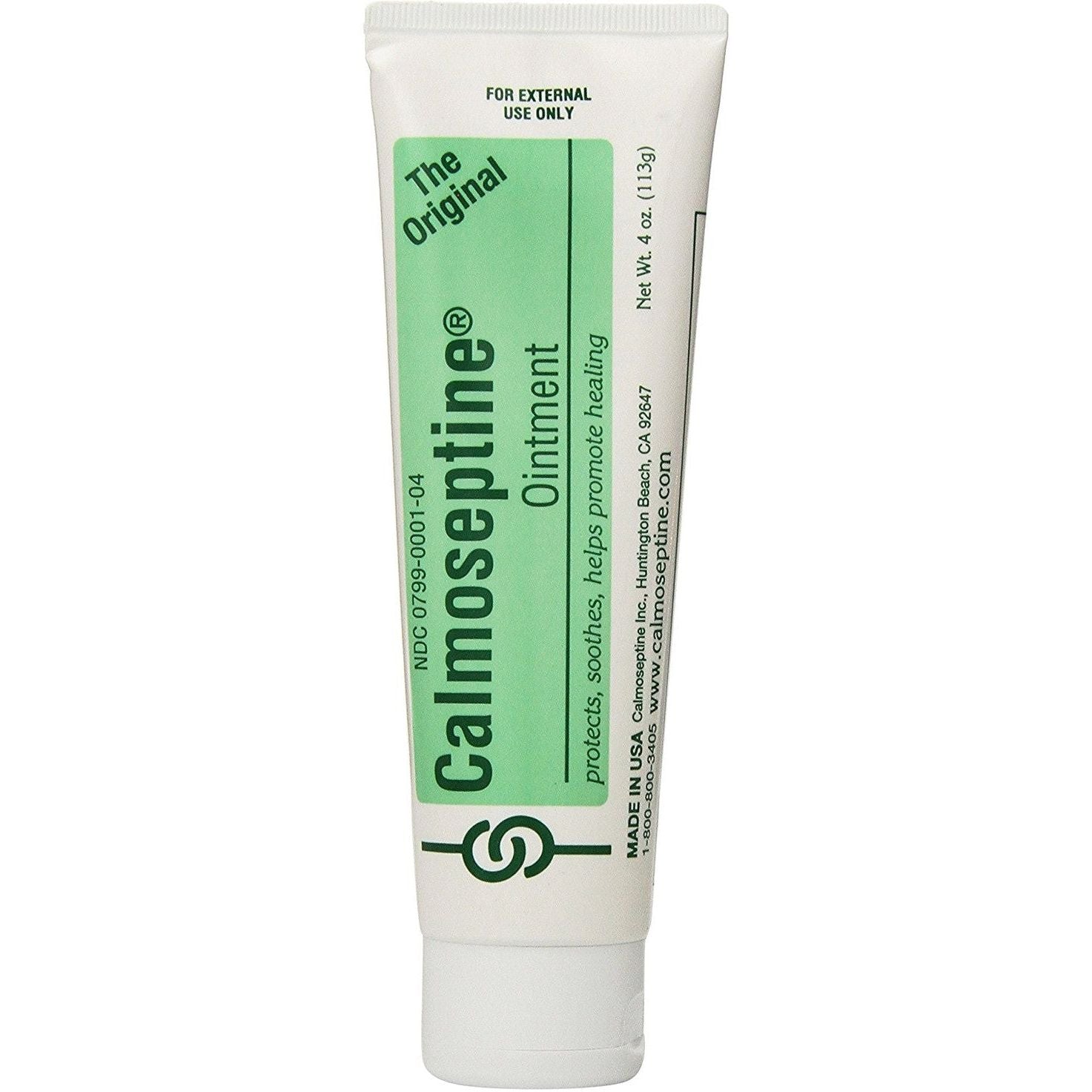 Calmoseptine Ointment Tube To Heal Skin Irritations, 4 Oz by Pasteur Pharmacy