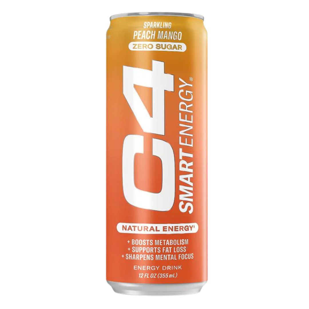 C4 Smart Energy Peach Mango (12oz) by Farmacias Savia