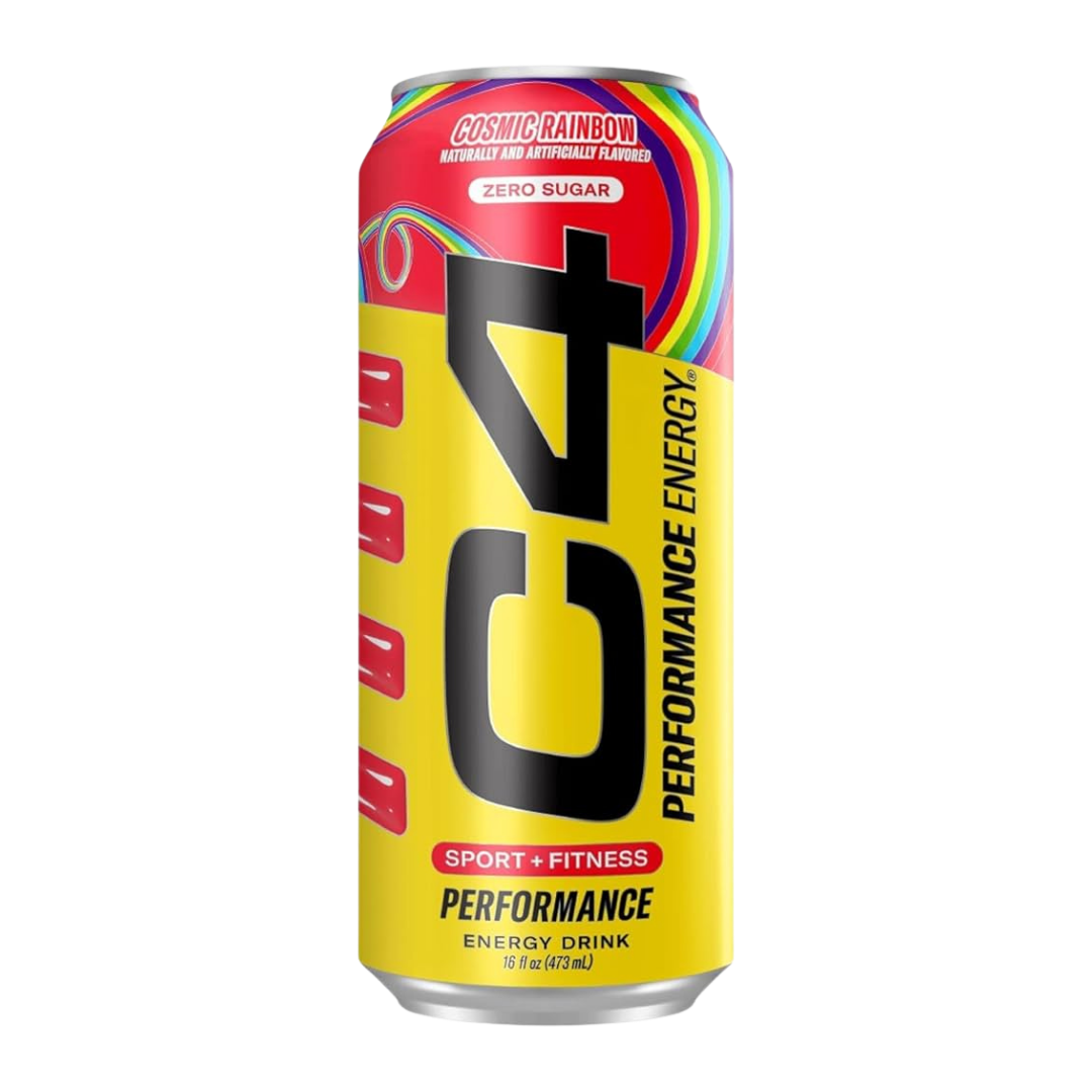 C4 Performance Energy Cosmic Rainbow Zero Sugar Drink (16oz) DestGlow