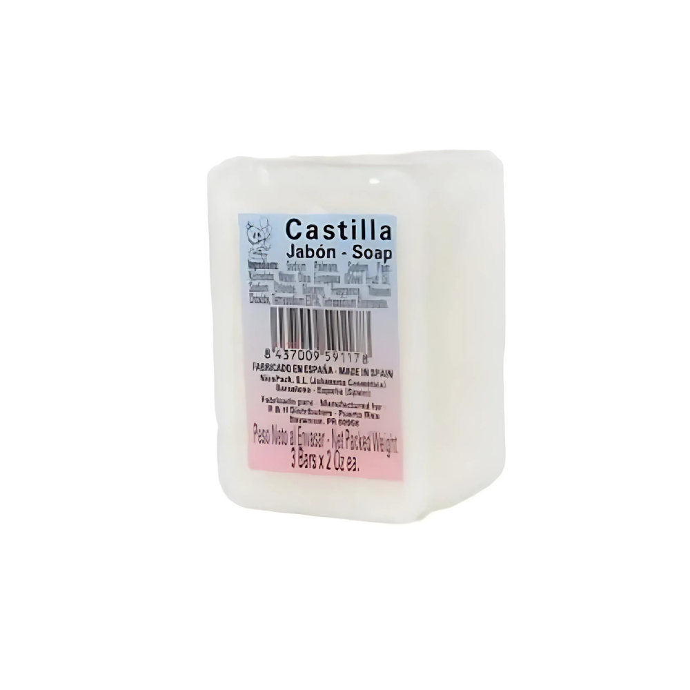 Jabon Castilla Bebe (3 pk de 2oz) DestGlow
