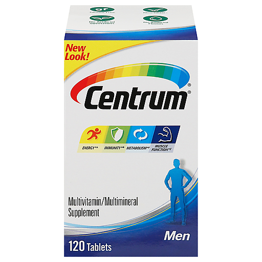 Centrum MultiVitamin For Men - 120 Tablets by Pasteur Pharmacy