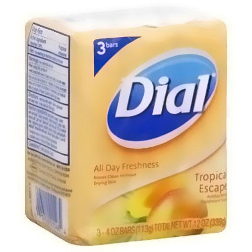 Dial Deodorant Soap, Antibacterial, Tropical Escape by Pasteur Pharmacy