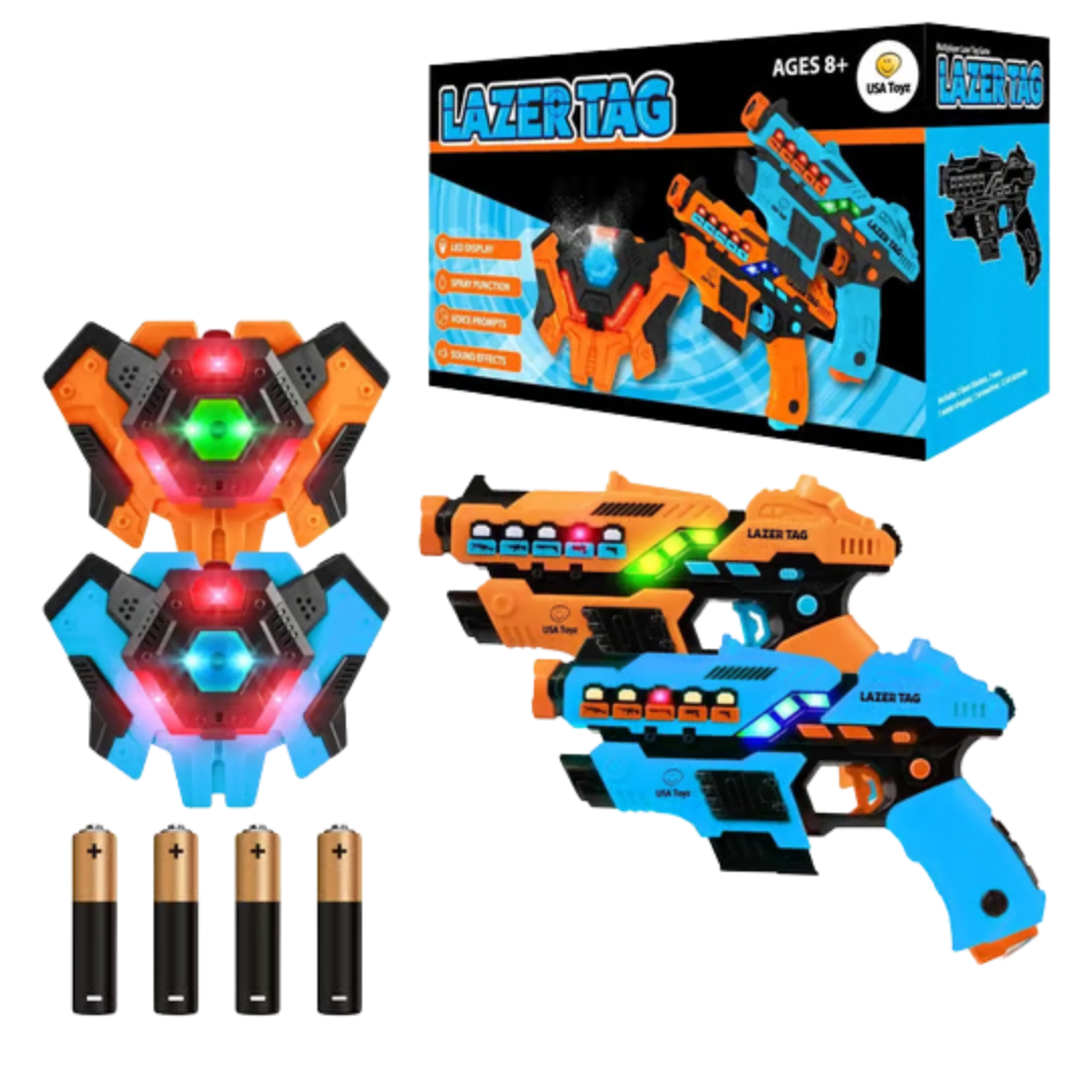 Lazer Tag Guns Set 2-Pack (8Y+) DestGlow