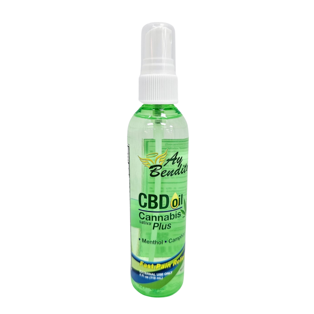 AY BENDITO CBD Oil Spray 4 oz by Farmacias Savia