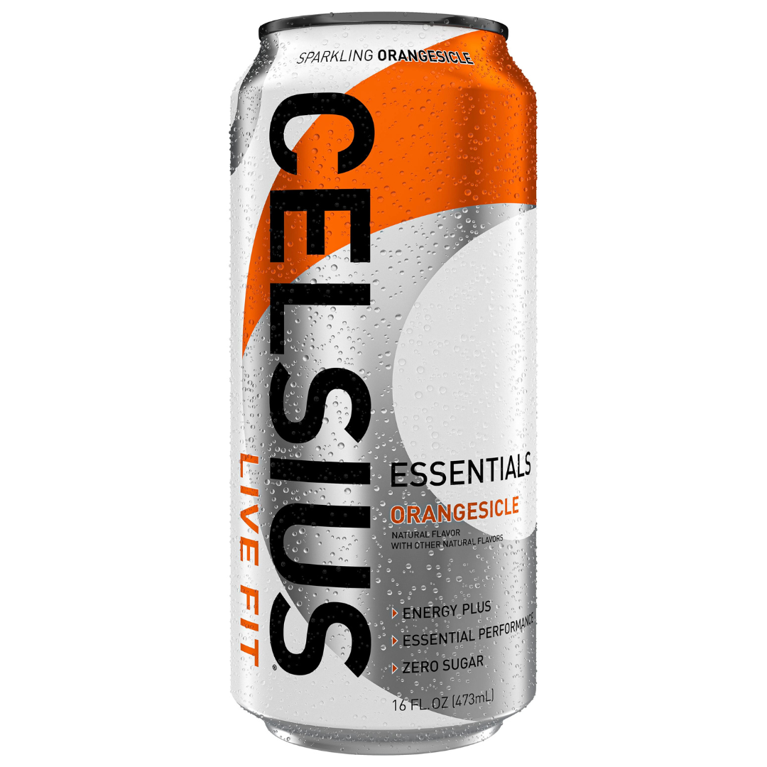 Celsius Essentials Orangesicle Sparkling Energy Drink (16oz) DestGlow
