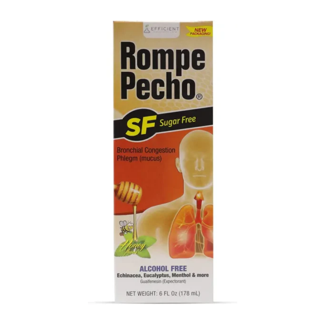 Rompe Pecho SF Sugar Free Bronchial Congestion Relief (6 oz) DestGlow
