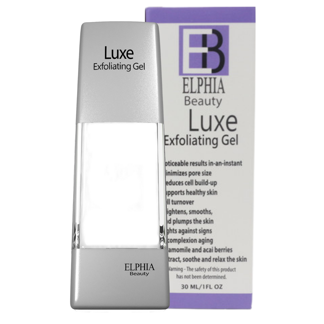 Elphia Beauty Luxe Exfoliating Gel with Acai & Chamomile (1oz) DestGlow