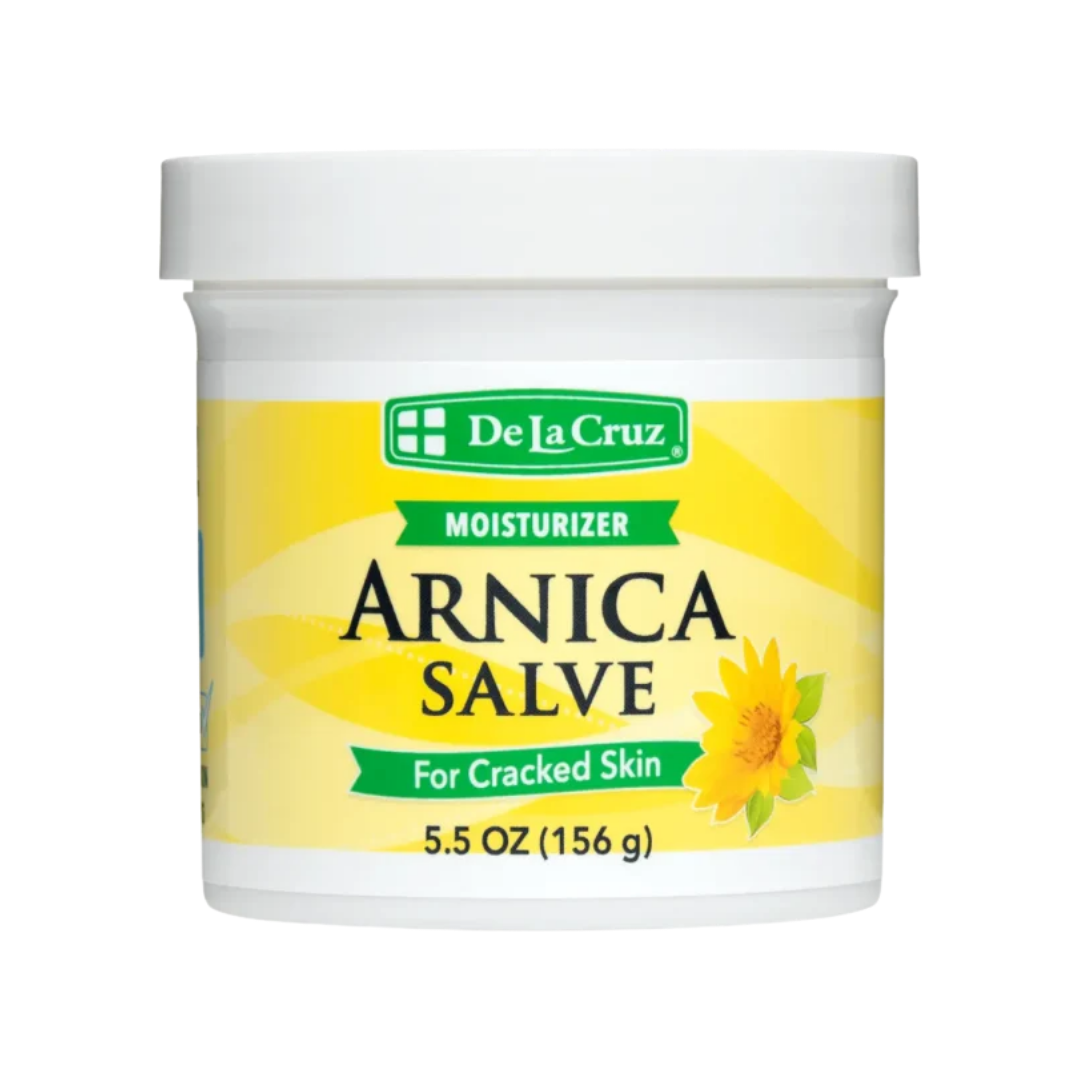 De La Cruz Arnica Salve Moisturizer for Cracked Skin (5.5oz) by Farmacias Savia