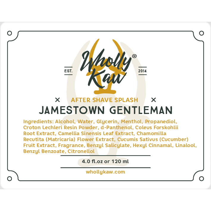 Wholly Kaw Jamestown Gentleman Shaving Collection by Pasteur Pharmacy