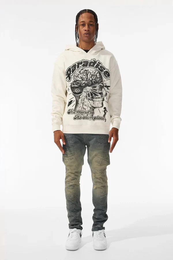 Jordan Craig Cranial Paradise Pullover - Bone by Denim Exchange