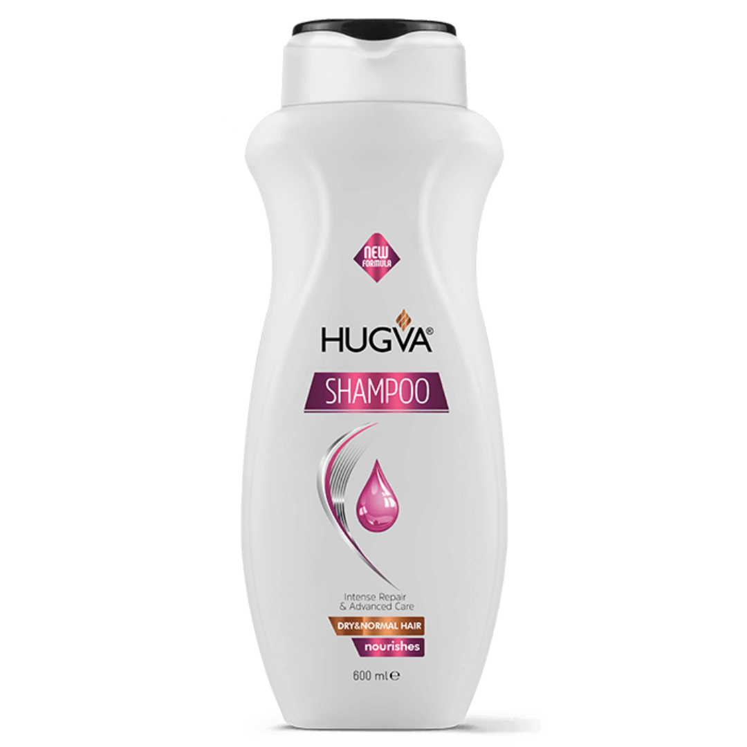 HUGVA Shampoo Dry & Normal Hair Intense Repair (600ml) DestGlow