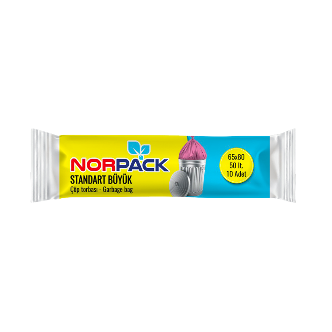 Norpack Garbage Bag 50L DestGlow