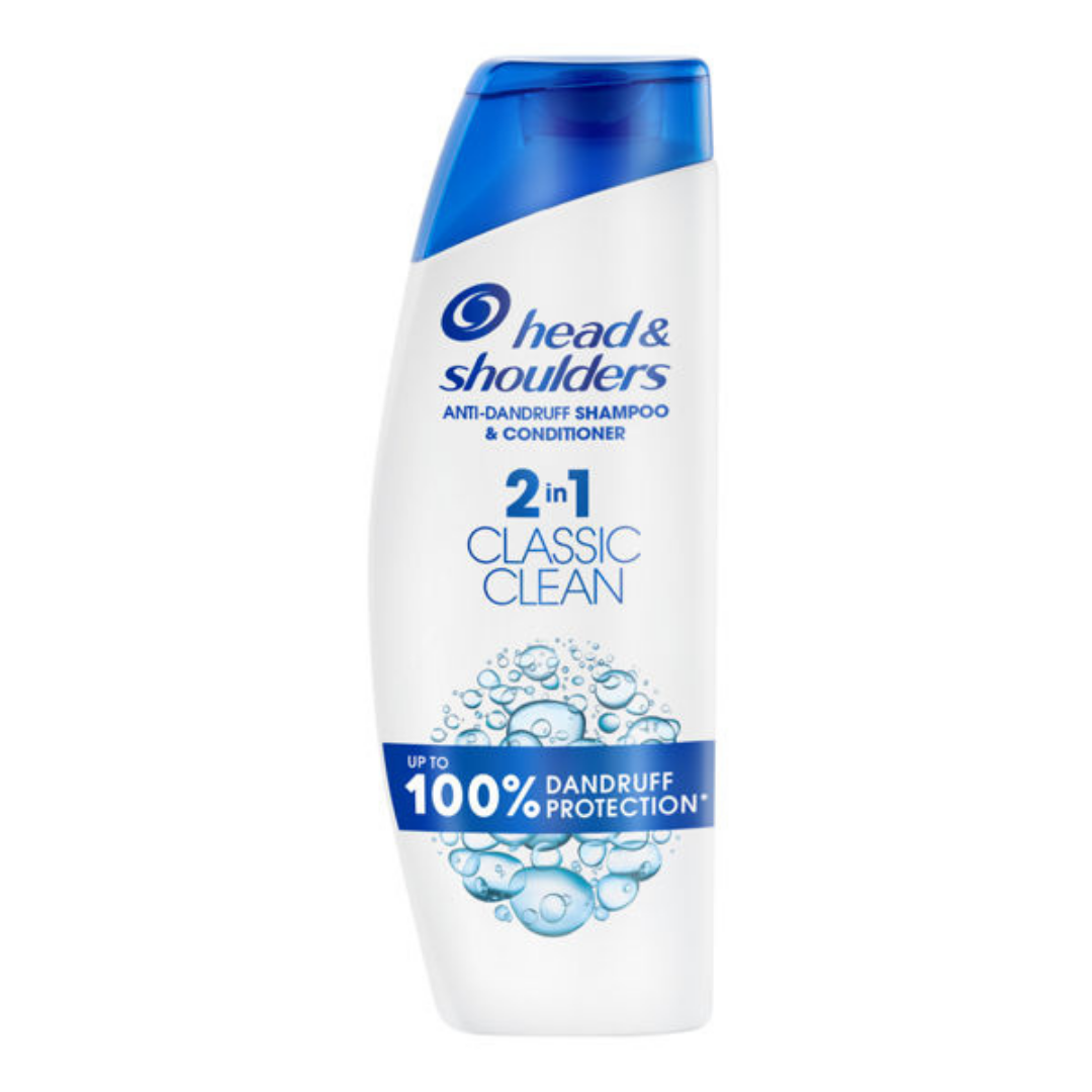 Head & Shoulders Classic Clean 2-in-1 Shampoo + Conditioner (11.2oz) DestGlow