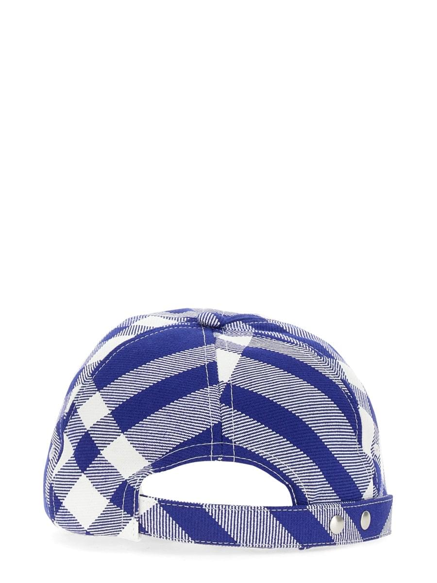 Burberry Unisex Baseball Cap With Tartan Pattern DestGlow
