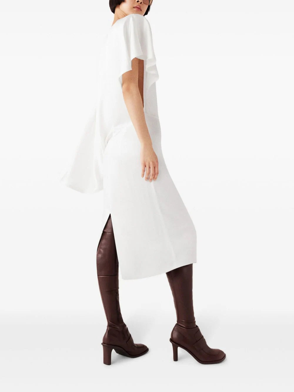 Stella Mccartney Women Asymmetric Midi Dress DestGlow