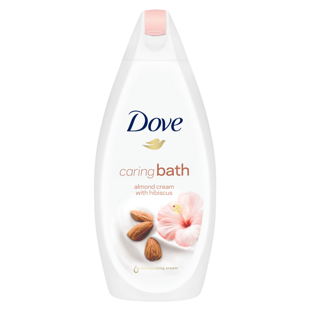 Dove Caring Bath Almond Cream with Hibiscus (15.2oz) DestGlow