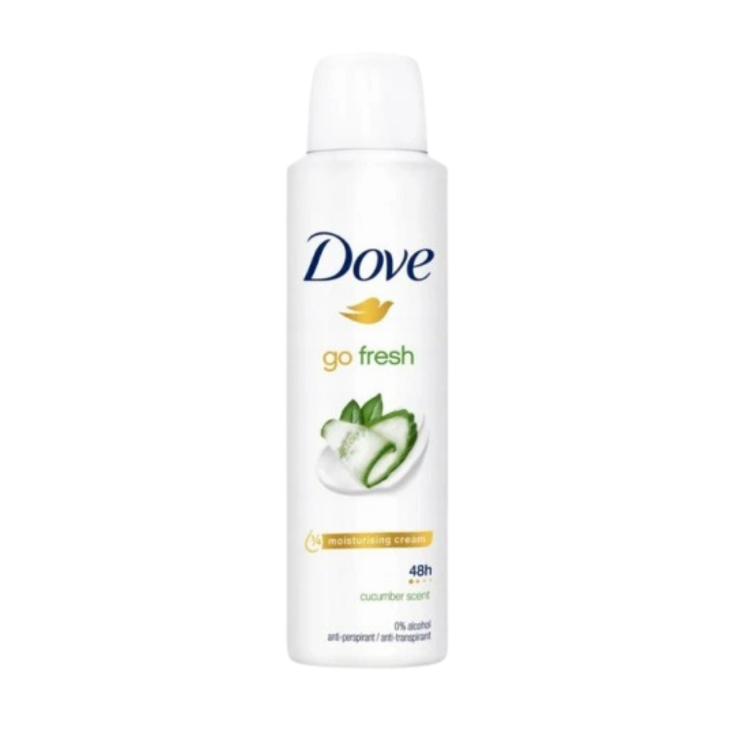 Dove Go Fresh Cucumber Scent Anti-Perspirant Deodorant Spray (200ml) DestGlow