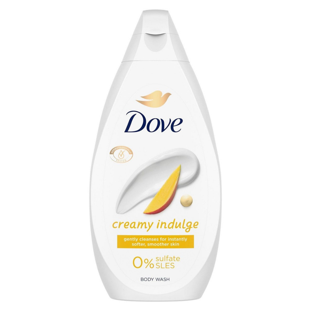 Dove Creamy Indulge Mango & Almond Body Wash (15.2oz) DestGlow