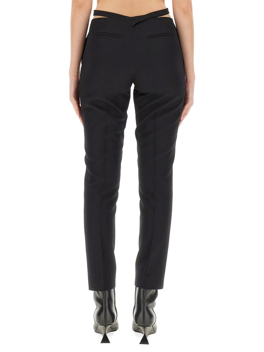 The Attico Women Cut Out Pants by Luosophy