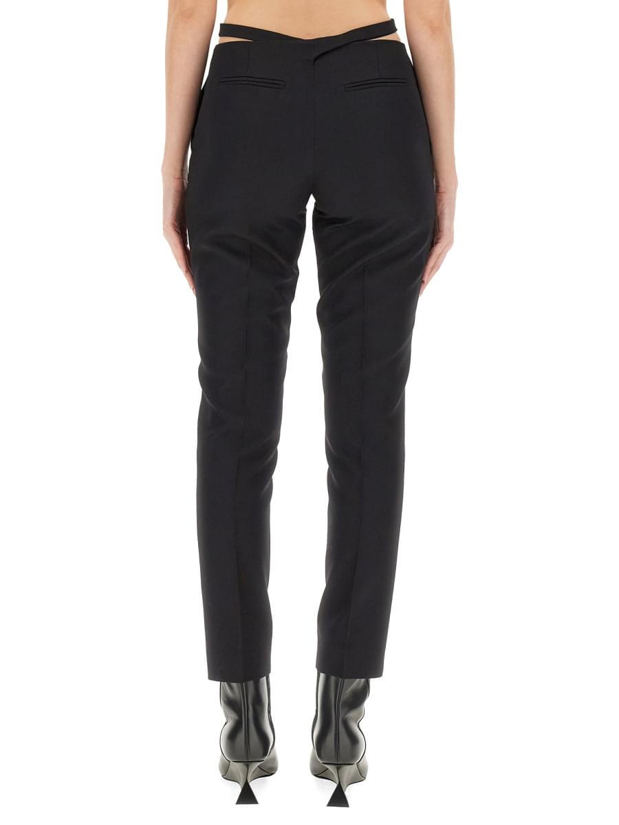 The Attico Women Cut Out Pants