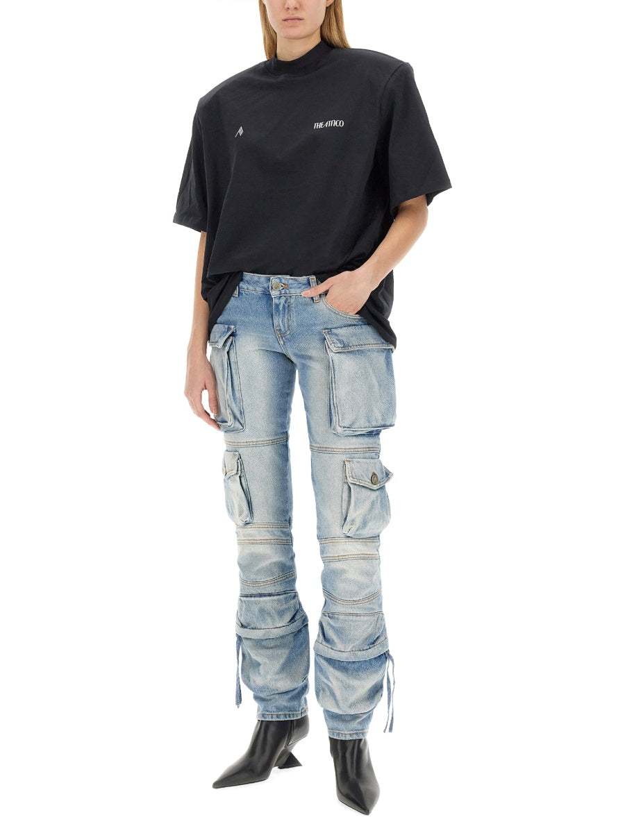 The Attico Women Cargo Jeans DestGlow