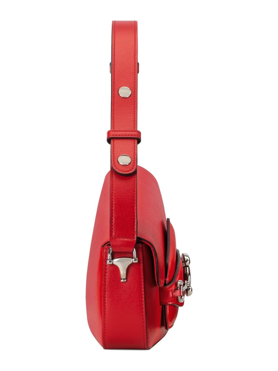 Gucci Women Shoulder Bag "Gucci Horsebit 1955" Small Size DestGlow