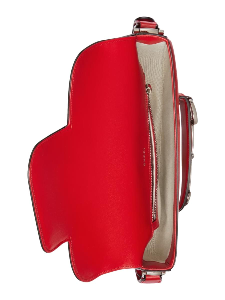 Gucci Women Shoulder Bag "Gucci Horsebit 1955" Small Size DestGlow