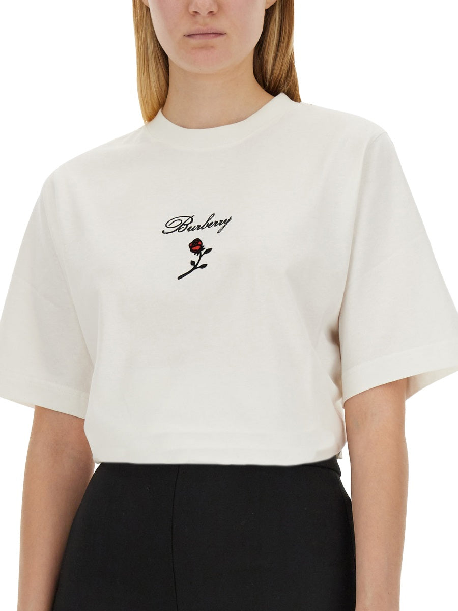 Burberry Women T-Shirt With Logo DestGlow