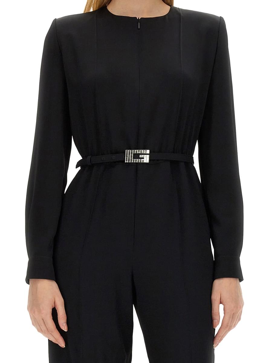Gucci Women Viscose Jumpsuit With Belt DestGlow