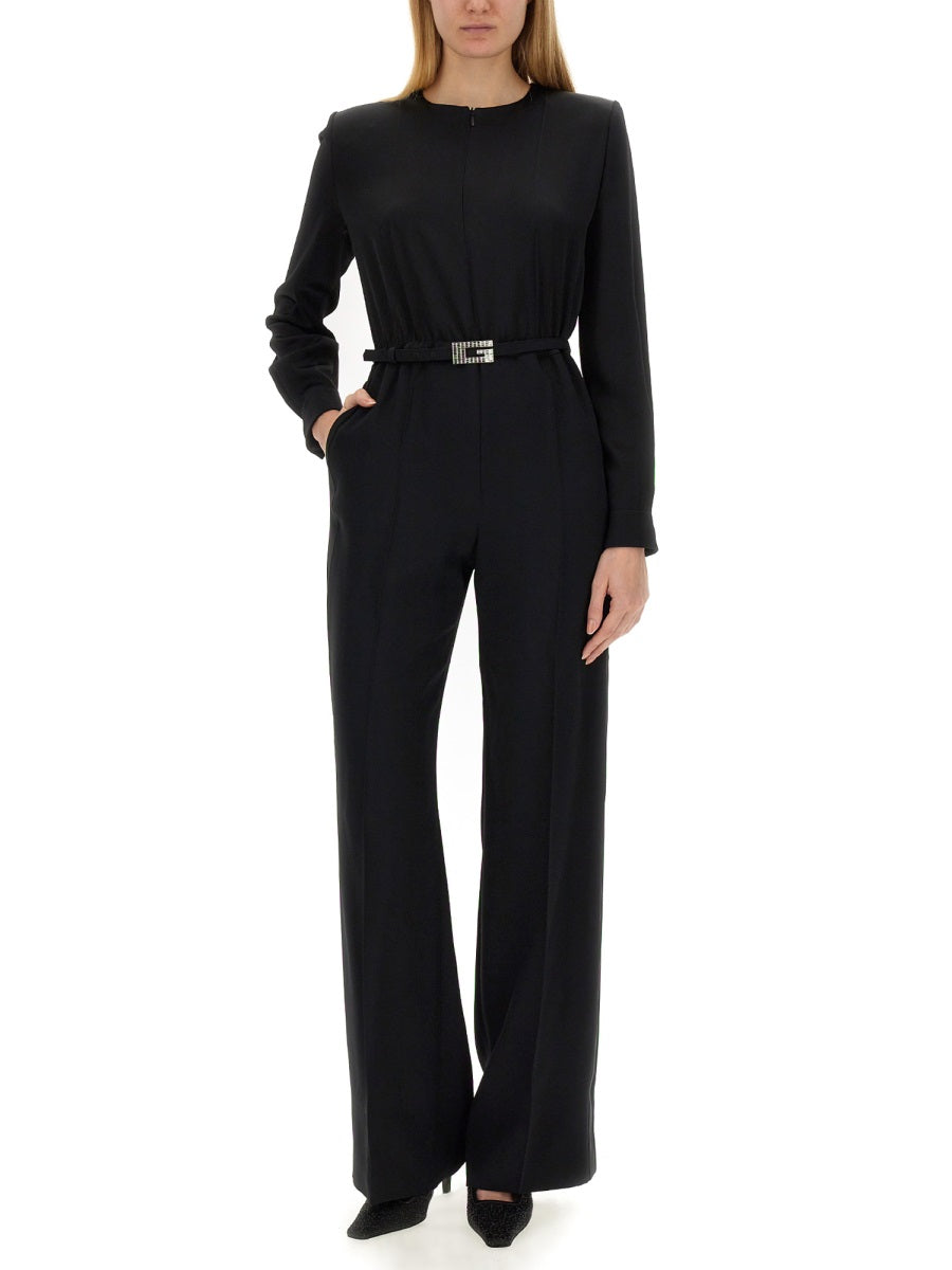 Gucci Women Viscose Jumpsuit With Belt by Luosophy