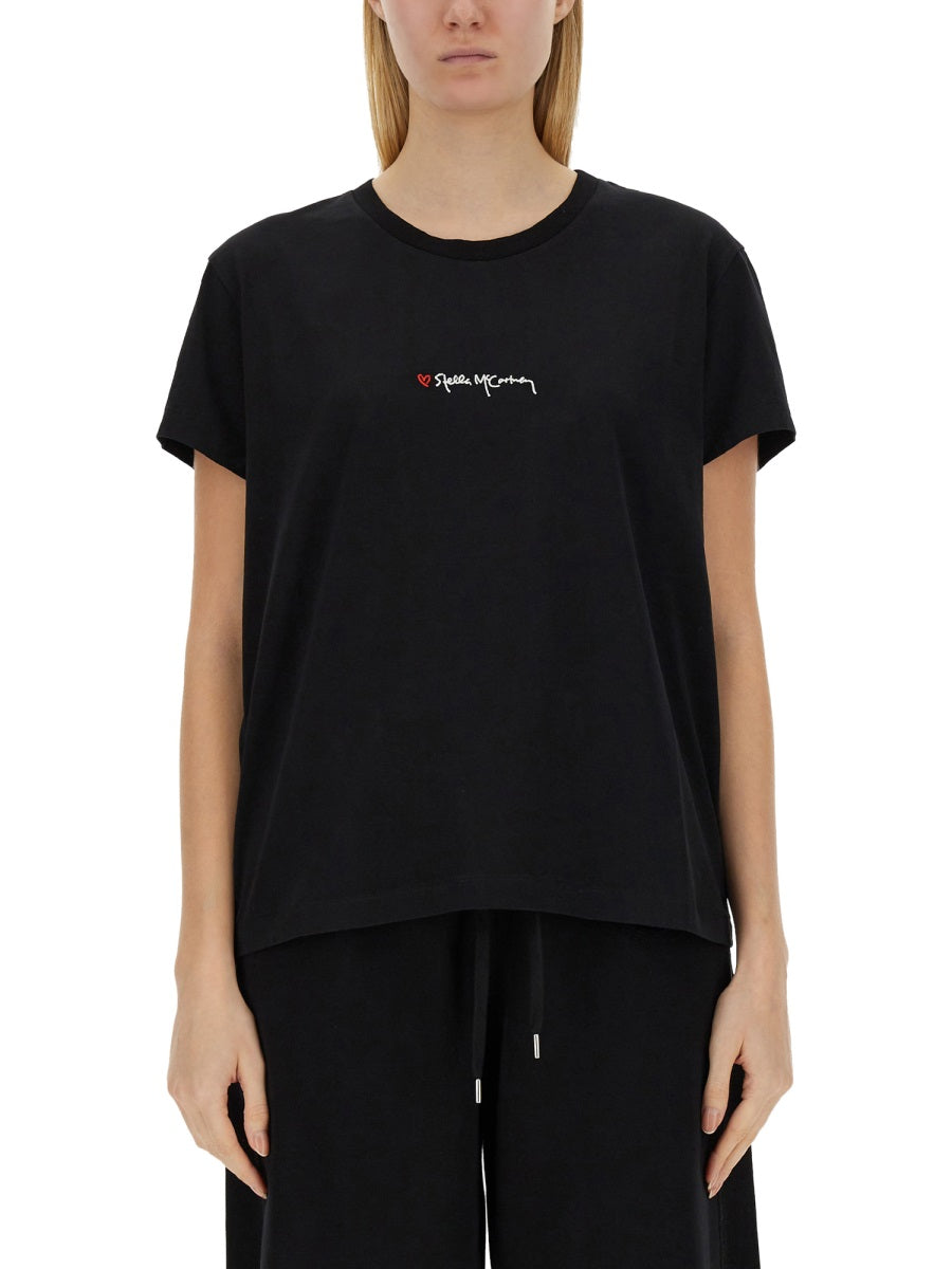 Stella Mccartney Women T-Shirt With Logo DestGlow