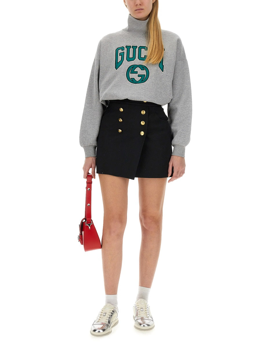 Gucci Women Sweatshirt With Embroidery DestGlow