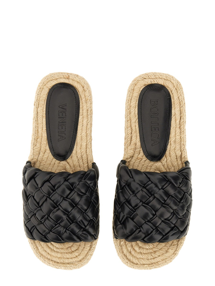 Bottega Veneta Women Leather Sandal by Luosophy