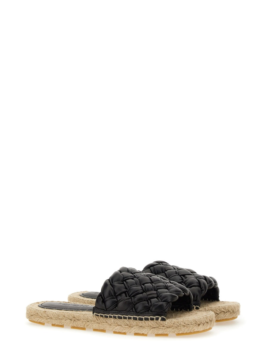 Bottega Veneta Women Leather Sandal by Luosophy