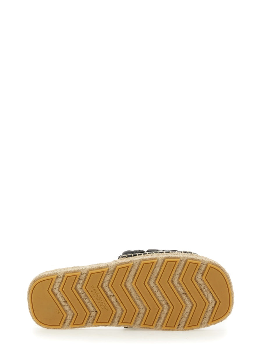 Bottega Veneta Women Leather Sandal by Luosophy